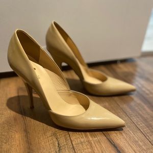 Kate Spade Nude Pointed Toe Pumps